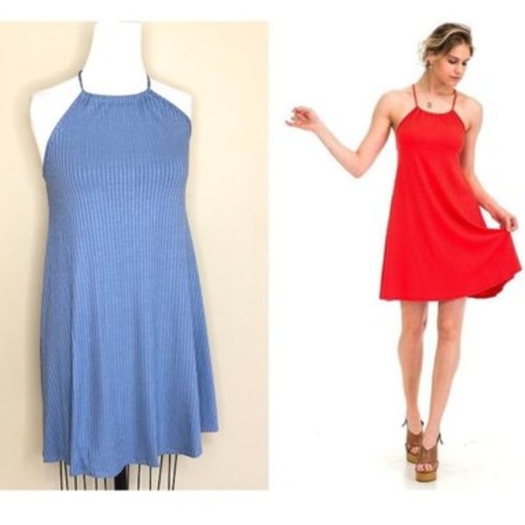 Free People Dresses & Skirts - Free People FP Movement Halter Strappy Mini Dress